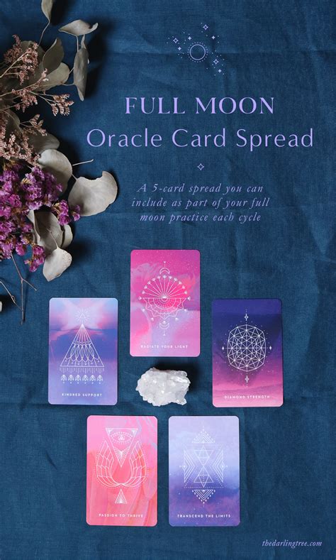Moon magic oracle cards